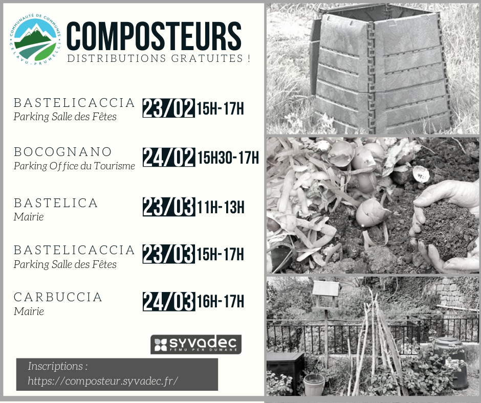 Distribution de composteur ! Nouvelles dates !